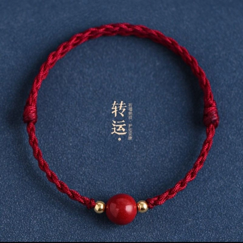 Gelang Tangan Mewah Unik Hiasan Batu Jade coral Kombinasi Gold Anti karat FKH