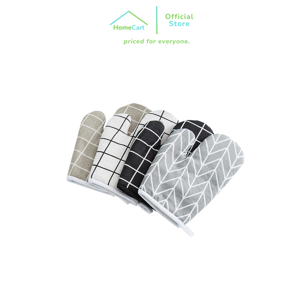 Homecart Sarung Tangan Oven Microwave Anti Panas Cempal Masak Pelindung Tangan Hand Gloves Tebal