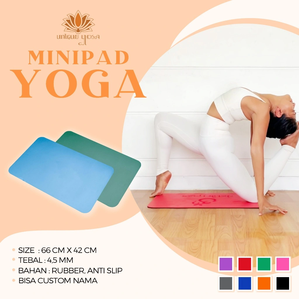Matras Yoga Minipad / Mini Pad Motif Align / Matras Yoga Murah / Mini Pad Yoga Murah / Yoga Mat Mini Pad / Matras Yoga Mini Pad / Mini Pad Yoga May Hand Pad Yoga