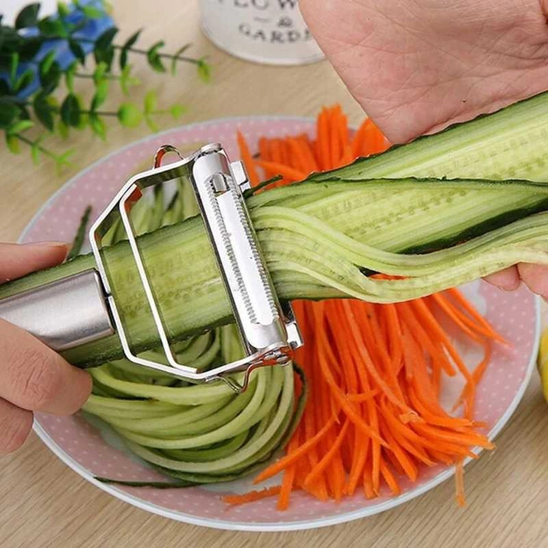 APEN Pisau Pengupas Buah Sayur Peeler Multifunction Gunting Perlengkapan Dapur Barang Unik - YYC770