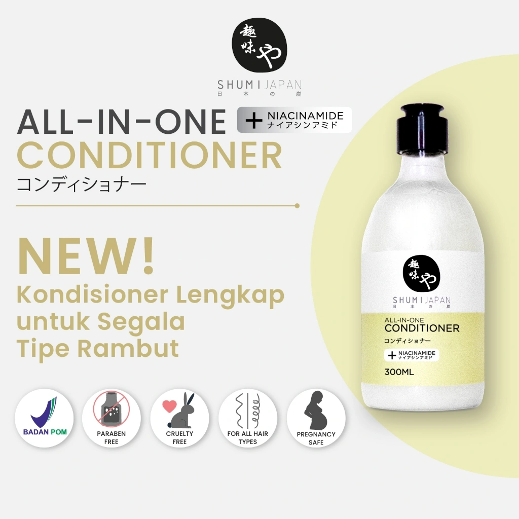 [BPOM] NEW! SHUMI Japan All-in-One Conditioner 300ml Kondisioner / Treatment / Haircare
