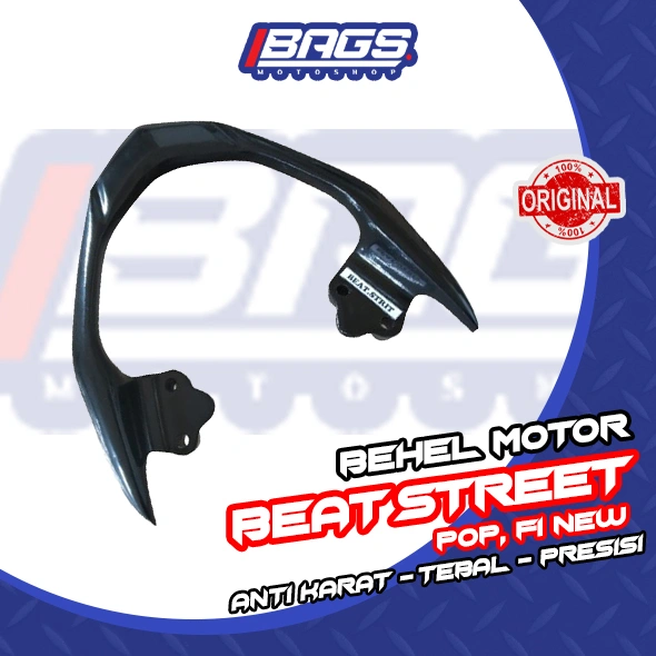 Behel Belakang BEAT Fi Karbu Street Pop Fi Esp Deluxe New 2020 2021 - Hitam