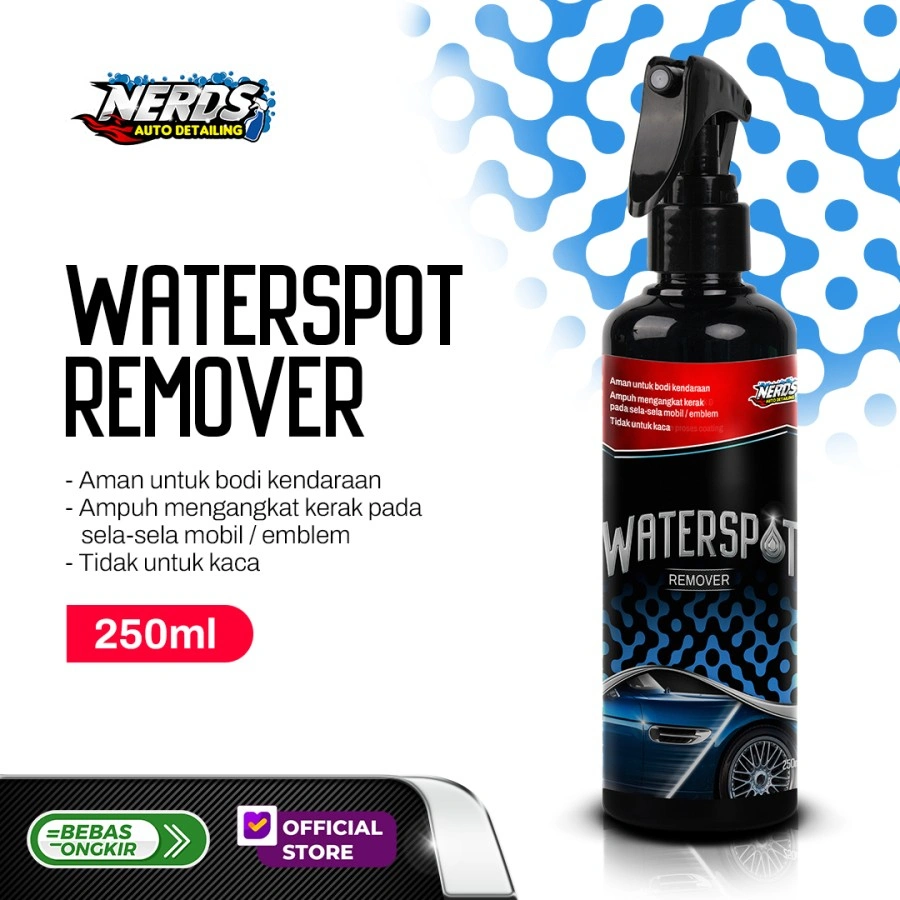 Nerds Auto Detailing - Waterspot Remover Penghilang jamur body/deposit air pd cat dan emblem