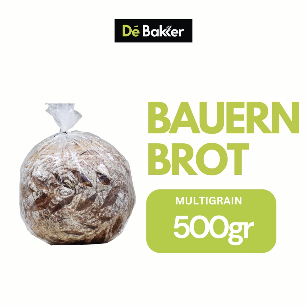 Debakker Bakery Multi Grain Roti Diet Enak - Healthy Food - Diet Snack - Vegan Friendly - Bread Roti
