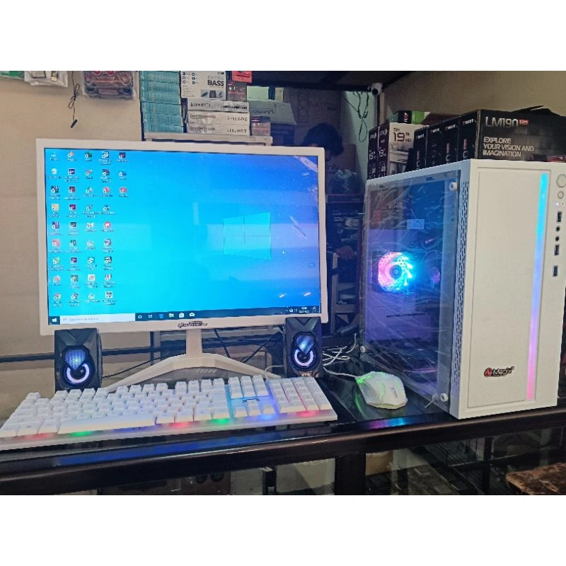 PC Gaming i5 LED 22 inc SSD 120 HDD 500 VGA 4GB