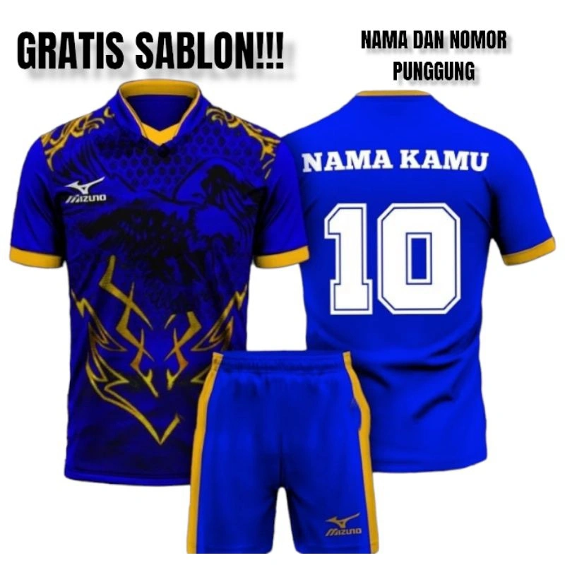 BAJU BOLA,VOLI,FUTSAL, BADMINTON, DLL GRATIS SABLON NAMA DAN NOMOR PUNGGUNG SETELAN SPORT UNTUK yPRIA DAN WANITA SETELAN JERSEY KUALIT TERBAIK