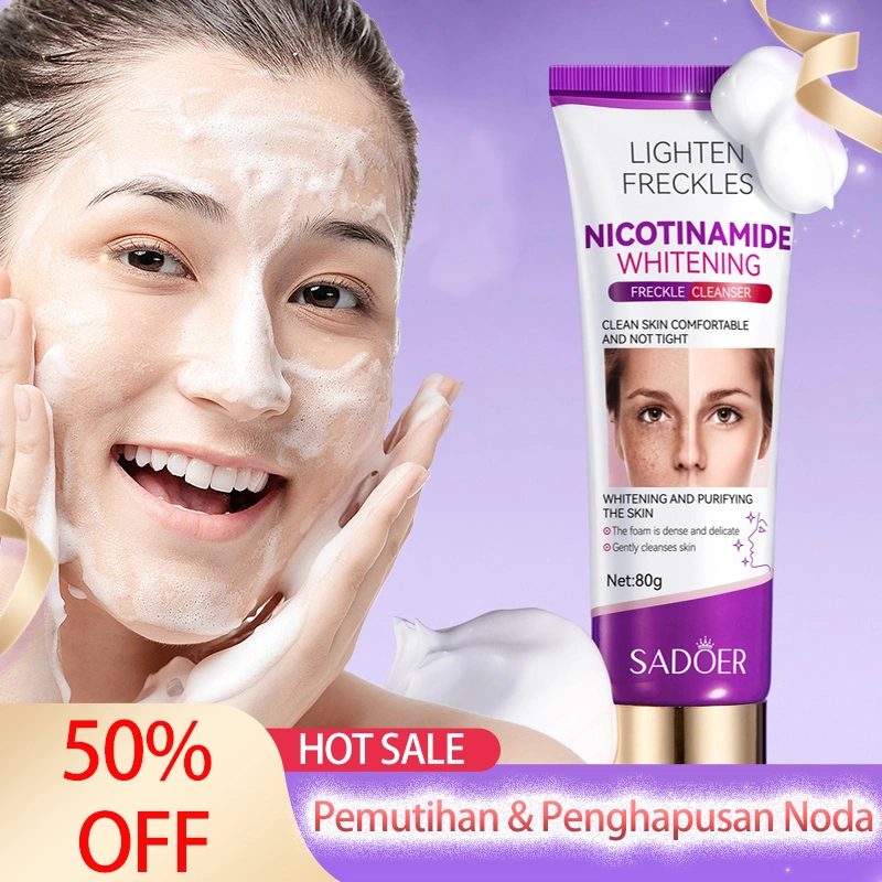 Facial Wash Anti-Spot Pembersih Wajah Anti Bintik 80g Ampuh Menghilangkan Flek Hitam Asli Impor