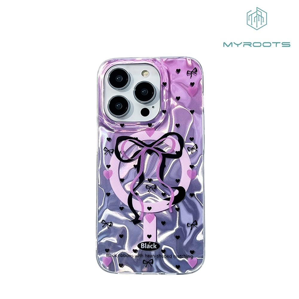 Myroots Water Wave Iphone 15 14 13 11 Pro Max Casing Magsafe Girls Style
