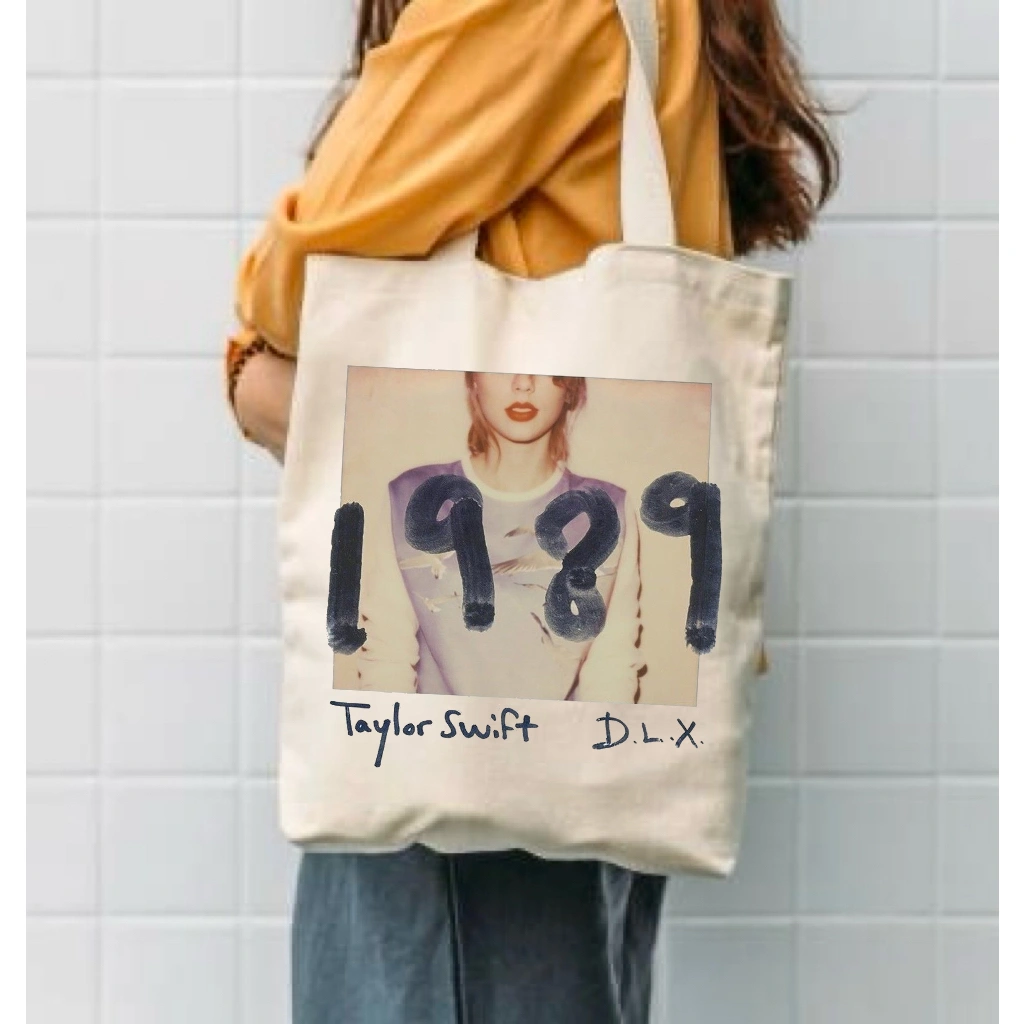 Tote bag Kanvas Motif Taylor Swift / Tote Bag Kanvas Murah Premium Unisex