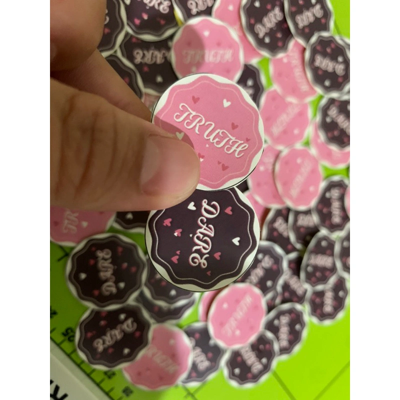 Stiker Truth or Dare untuk koin || Stiker ToD