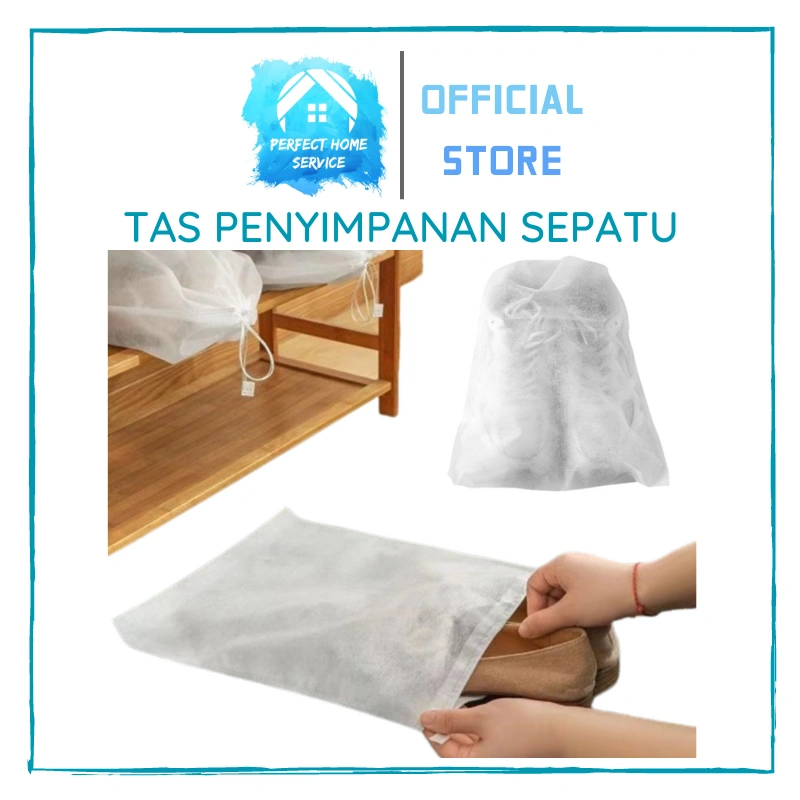 DUSTBAG SERUT MULTIFUNGSI – POUCH PELINDUNG SEPATU & TAS [PERFECTHOME]
