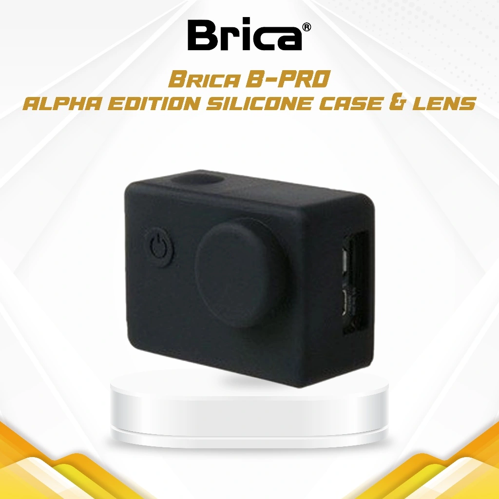 YIIKOO Brica B-PRO Alpha Edition Silicone Case & Lens Cap HITAM ORIGINAL PROMO CUCI GUDANG MURAH MERIAH