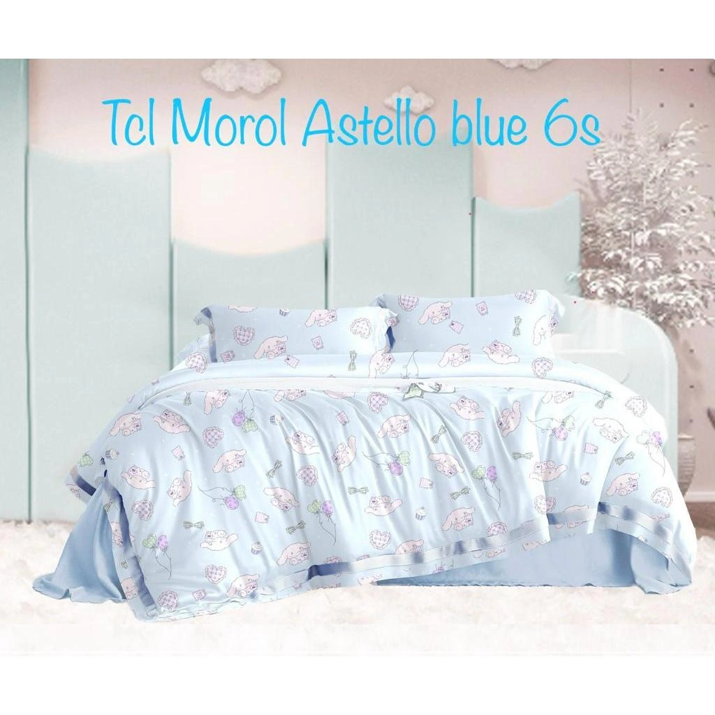 Bedcover Sutra Organik 60s Motif Anak
