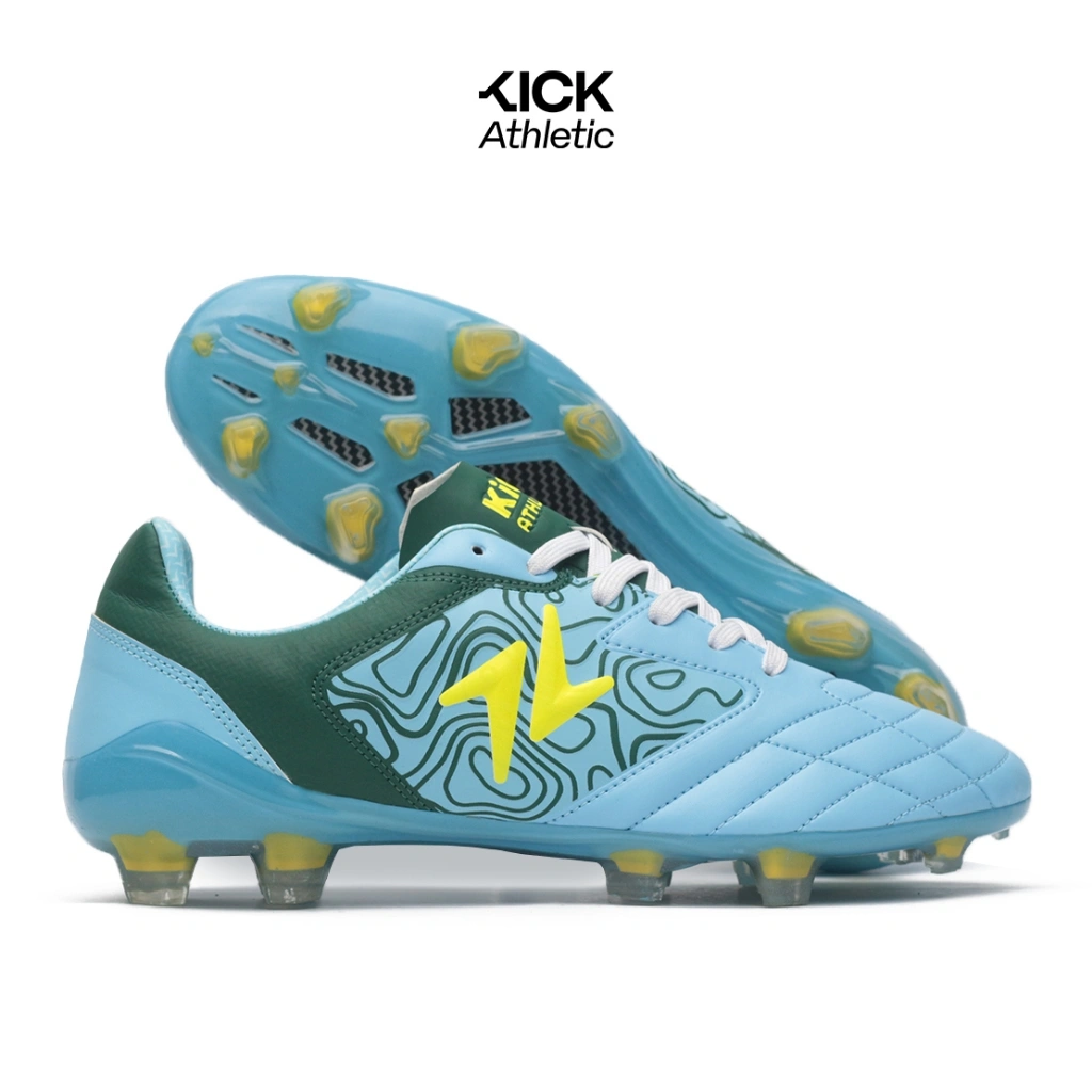 Kick Athletic Catalyst Calcio FG Sepatu Sepak Bola Tosca Yellow/White Carbon