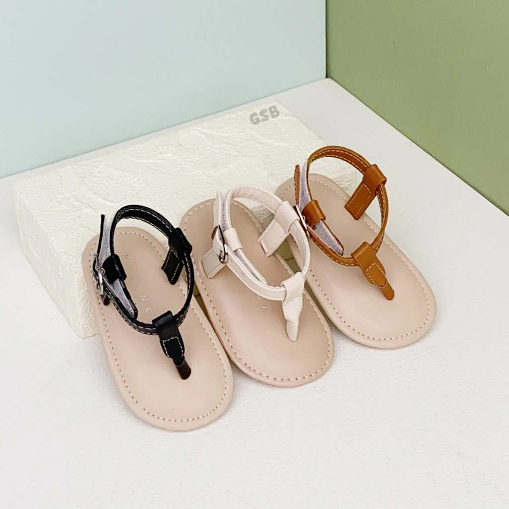 sepatu bayi sandal bayi prewalker bayi umur 2-12 bulan model casual S08 Polos Ringan & Anti Slip