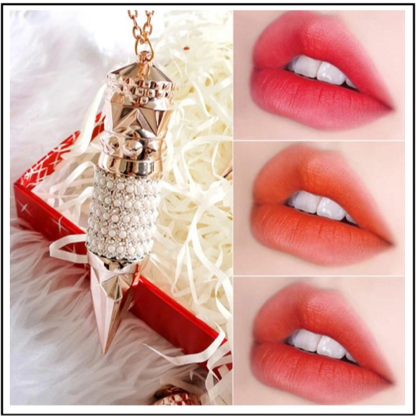 3IN1 LIPSTIC ORNATE IMPORT LIPSTIK 3IN1 3WARNA DALAM 1LIPSTIK WARNA TAHAN LAMA MATTE LIPSTIK ANTI AIR PELEMBAB
