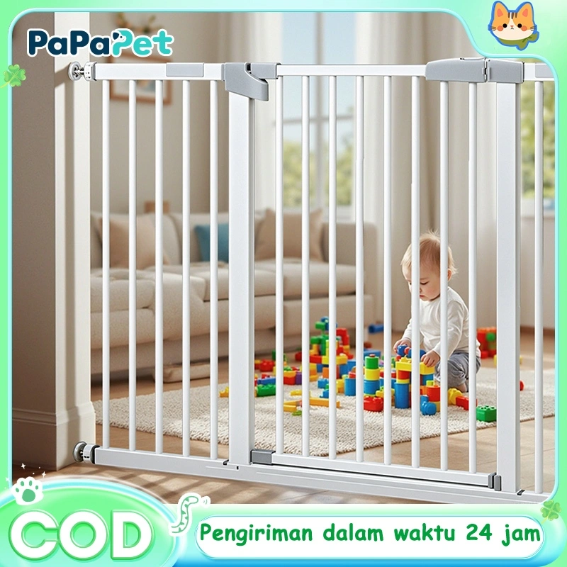 GREENPETS Baby Safety Gate Pagar Pintu Bayi Hewan Pagar Pengaman Bayi Pembatas Bayi Anak Tangga