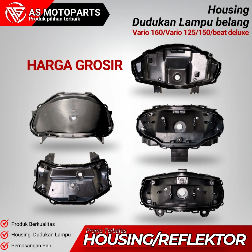REFLEKTOR/HOUSING DUDUKAN LAMPU VARIO/BEAT HOUSING STOPLAMP VARIO 125/150 BEAT DELUXE VARIO 160