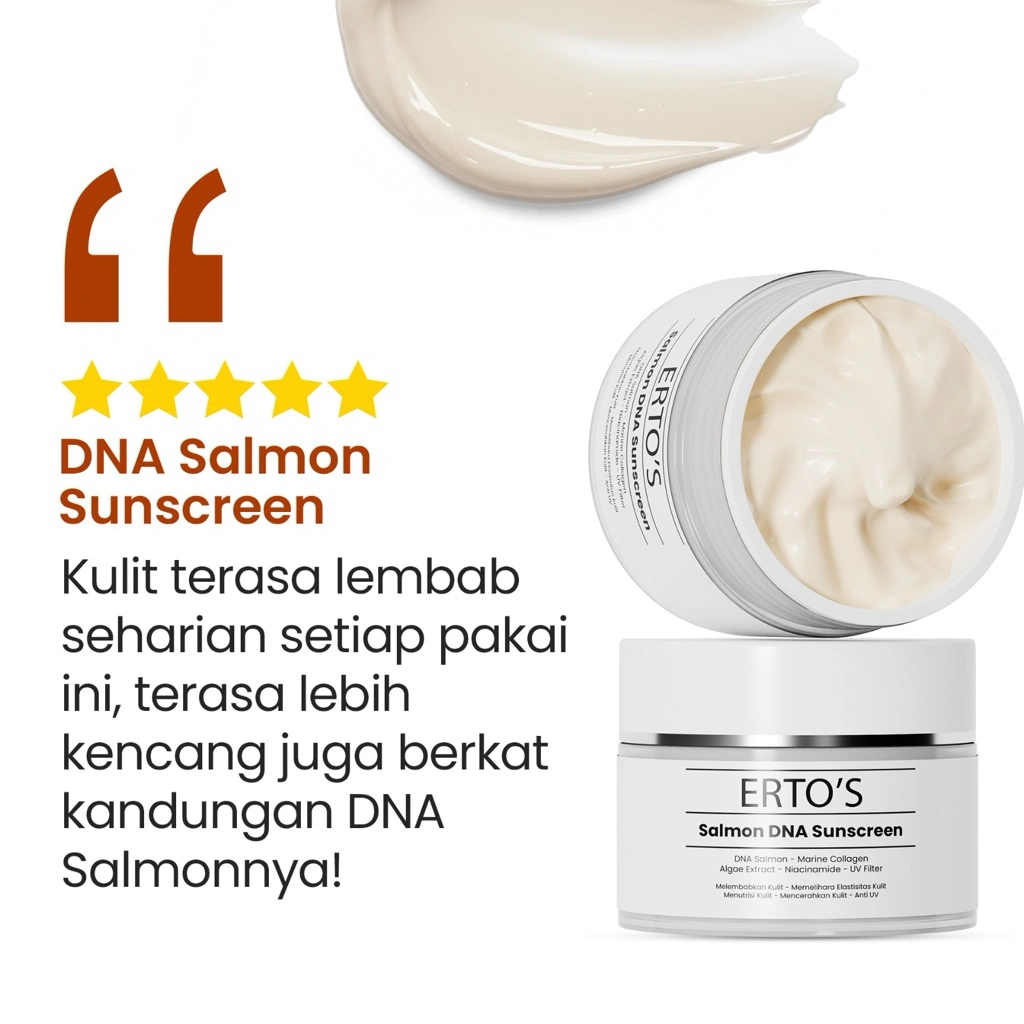 Erto's Salmon DNA Sunscreen