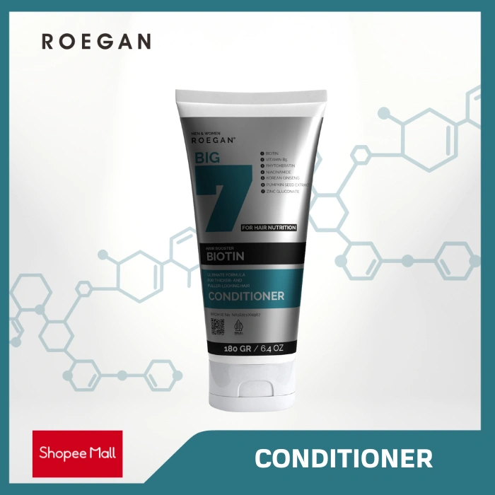 ROEGAN Biotin Conditioner (Kondisioner Rambut Rontok) - Vitamin Rambut