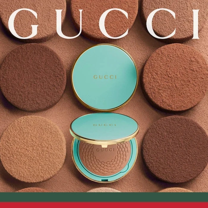 Gucci Sun Glow Beauty Powder / Poudre de Beaute Eclat Soleil Powder 12g / Bedak Bronzer Wajah Gucci / Gucci Bedak