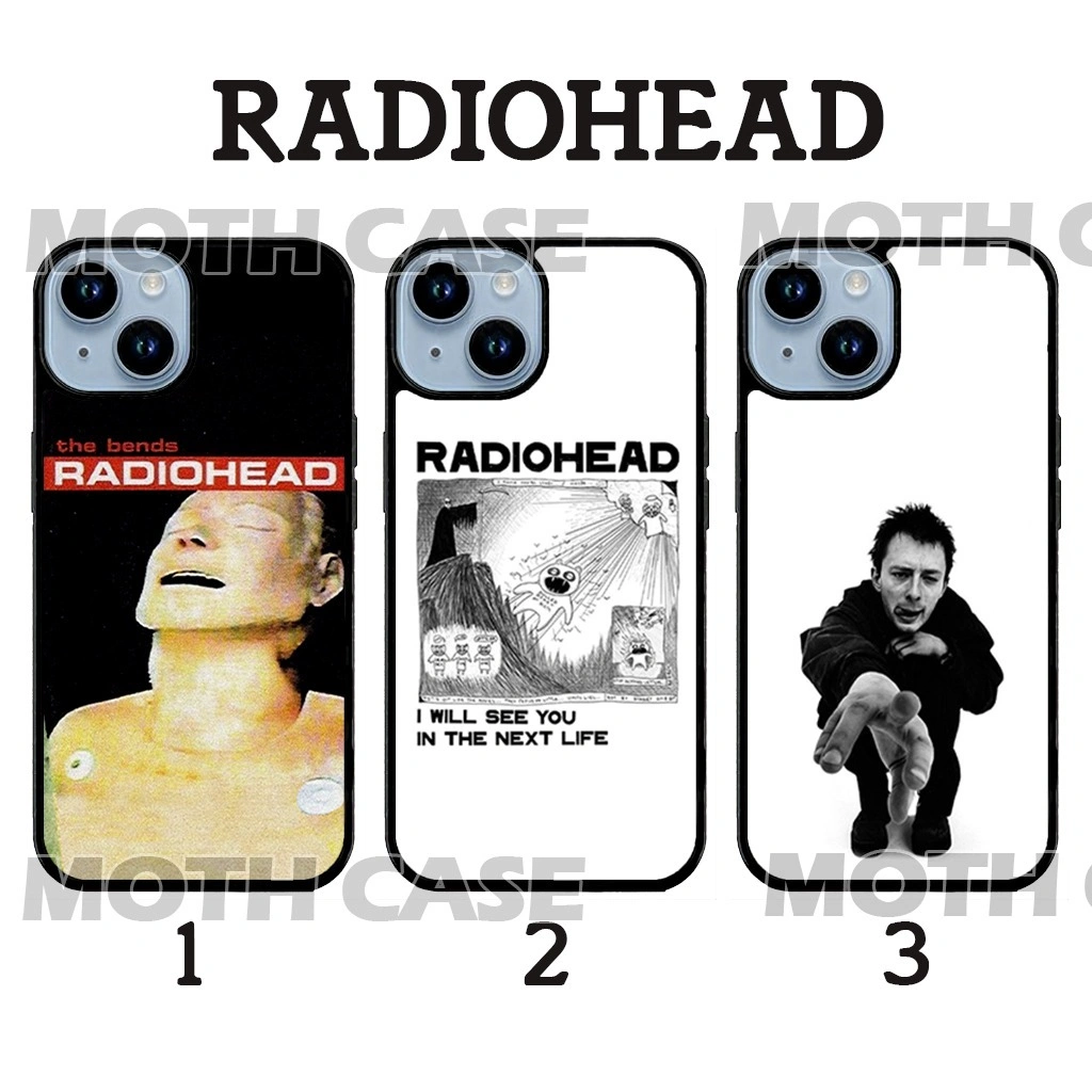 Radio Head - Softcase Glossy (BERGARANSI) Iphone samsung xiaomi redmi oppo vivo realme (Case Casing hp)