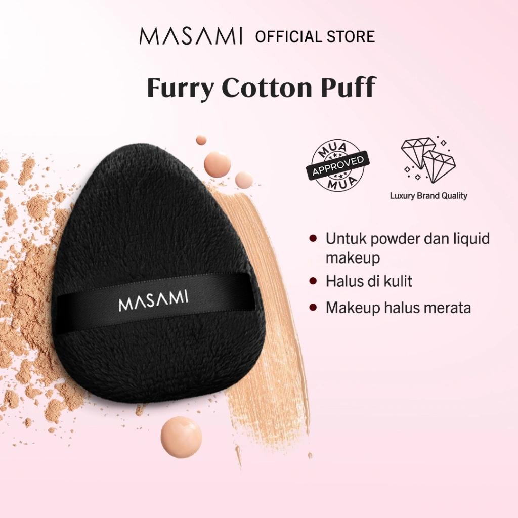 Masami Furry Puff Soft Cotton Puff