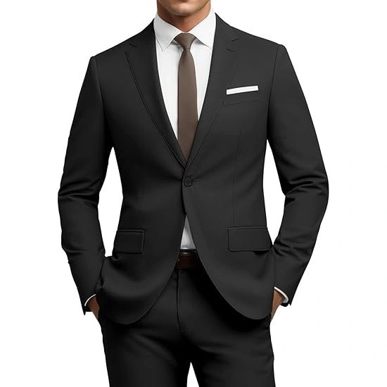 Jas Blazer Formal Pria Kancing Satu Premium Matjar Najah - Wisuda Nikahan Tunangan Santri Guru Rohis