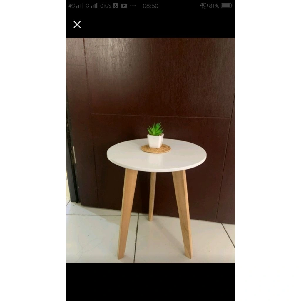 Meja Minimalis/Meja Hias/Meja Samping/Meja Kayu Minimalis/Meja Murah