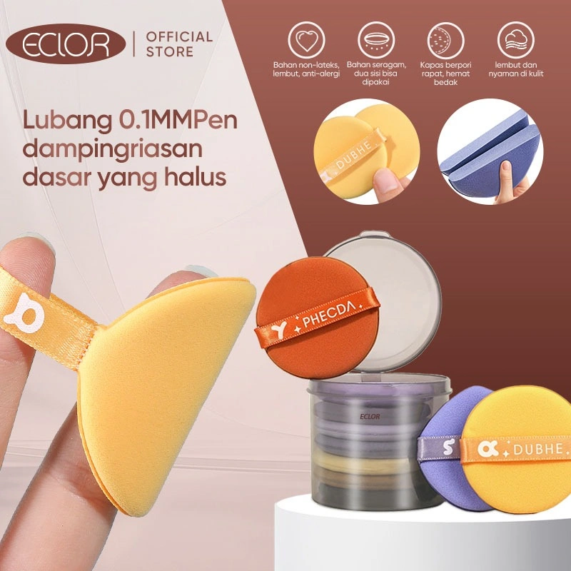 7PCS Set Spons Bedak Rias Profesional Kering Dan Basah Beauty Spon Make up Spons Blender Alat Spons Rias Spons Rias Wajah Yang Lembut Makeup Beauty Blender Spons Kering Dan Basah Beauty Spon
