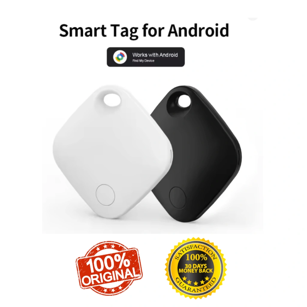 Smart Tag Bluetooth GPS Tracker for Android Devices Tag Work With Google Find My App IP67 Key Finder Pet Smart Tag for Xiaomi Samsung Motorola