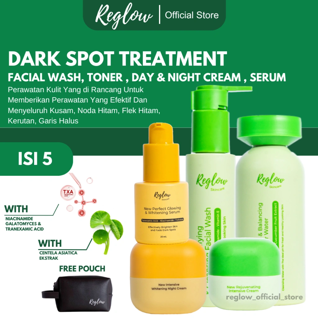 PAY DAY SALE  Paket Reglow Glowing Full Booster Cream Rejuvenating