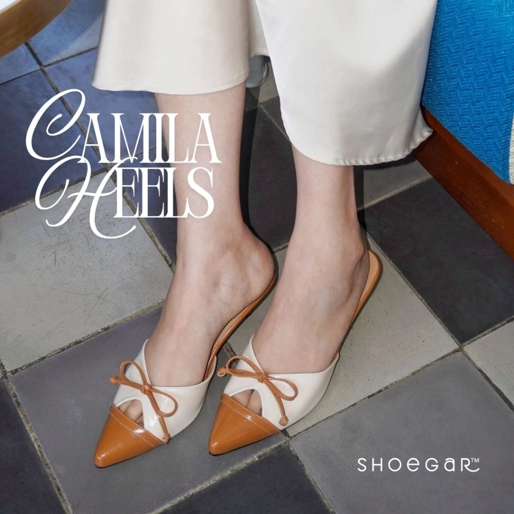 SHOEGAR - Camila Heels Hak Kitten Tinggi 5cm Sepatu Wanita