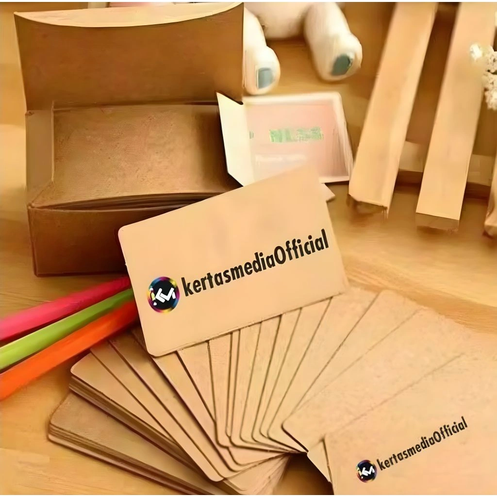 BLANK CARD CRAFT PAPER/KARTU KOSONG