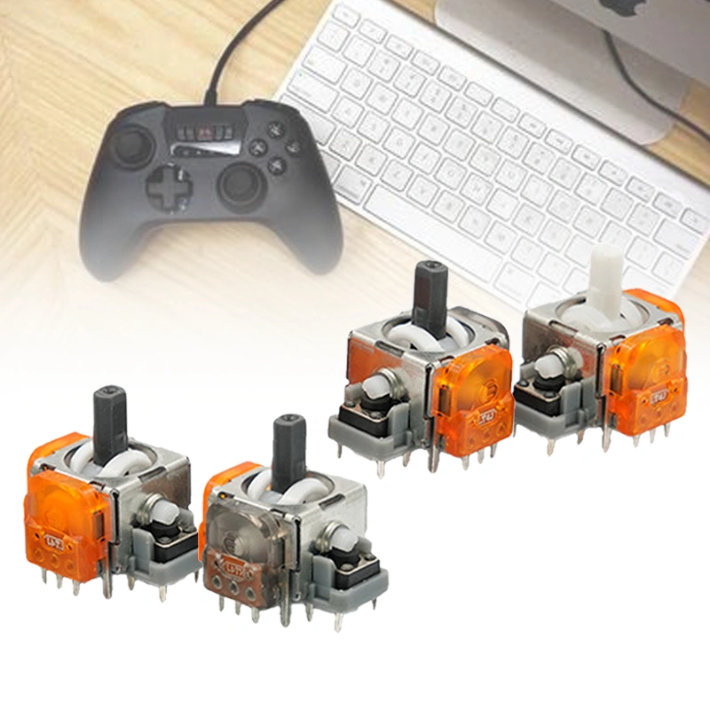 GINFULL TMR JOYSTICK ANALOG 3D EFEK ELEKTROMAGNETIK PS4 PS5 XBOX SERIES S/X SWITCH PRO CONTROLLER