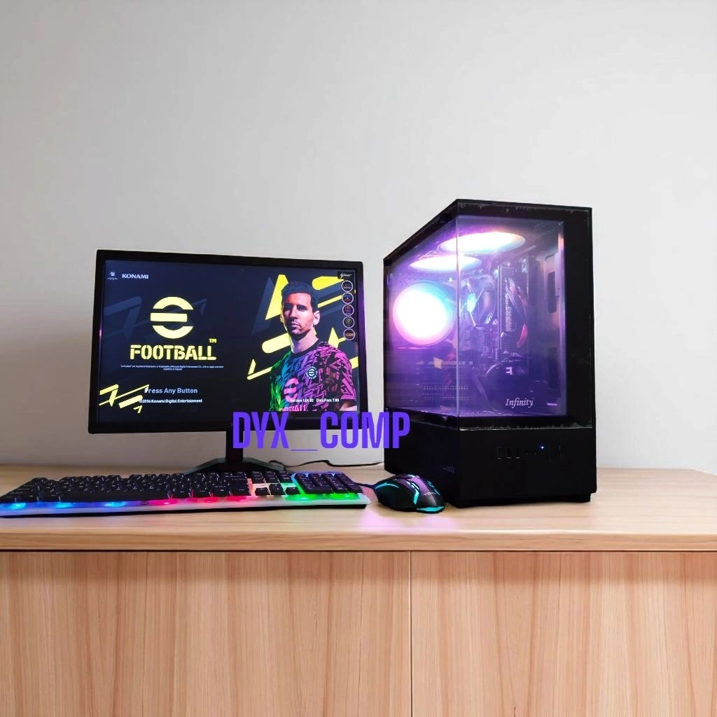 PC Gaming fullset Core i7 3770 + Ram 16gb + VGa 4GB + ssd + HDD 500Gb + Monitor Led 19inc