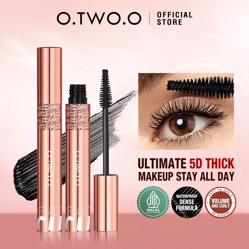 O.TWO.O Ultimate 5D Thick Mascara Waterproof MakeUp Black
