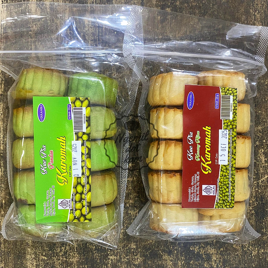 KUE PIA KAROMAH / KUE PIA PANDAN / KUE PIA KACANG HIJAU IJO / MOON CAKE