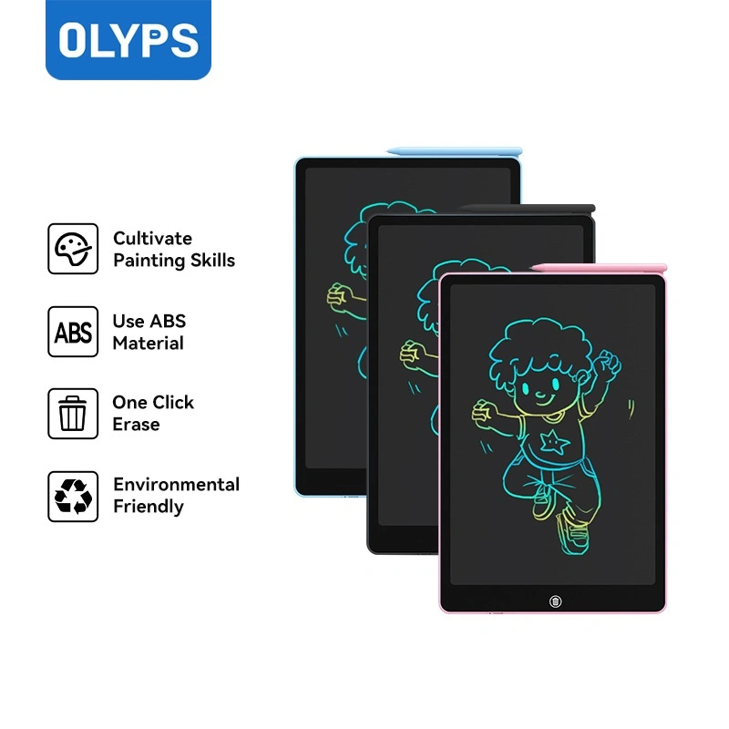 OLYPS LCD Writing Tablet 16 inch Drawing Tablet Anak Edukasi Mainan Bisa Hapus