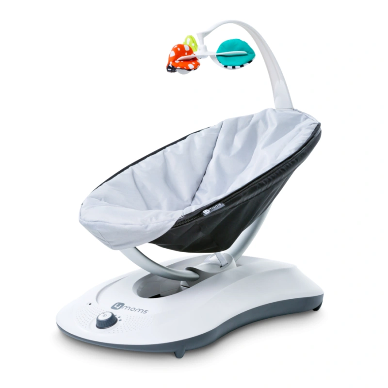 4Moms RockaRoo Baby Bouncer Rocker - Grey Classic
