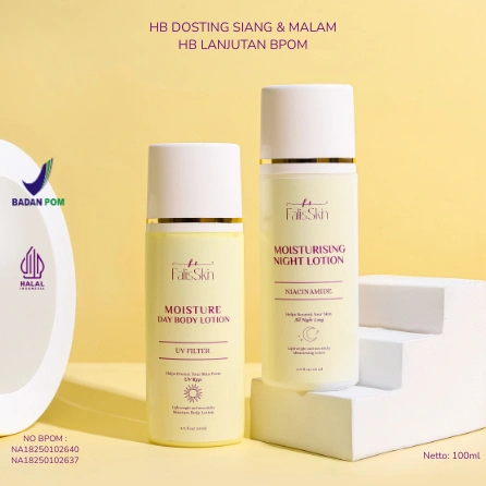 [ORIGINAL] FalisSkin HB DOSTING PEMUTIH BADAN AMPUH / HB EXTRA WHITENING BPOM