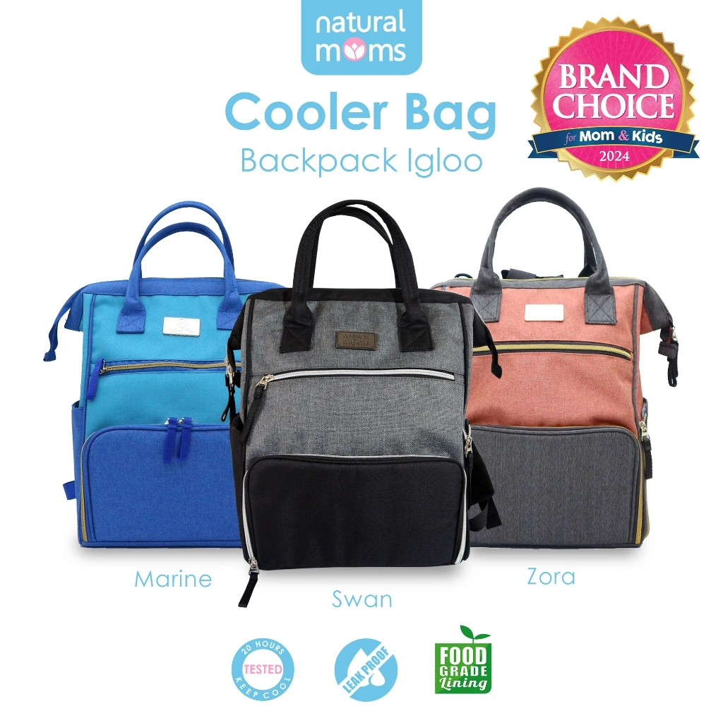 Tas ASI | Natural Moms Cooler Bag ASI | Backpack Igloo