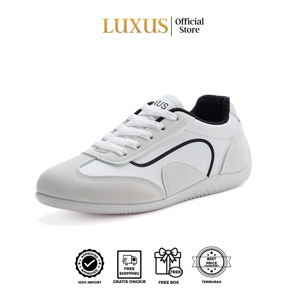 Luxus Gaeul Sepatu Sneakers Sport Wanita Casual Korean Style Sport - Lx2050