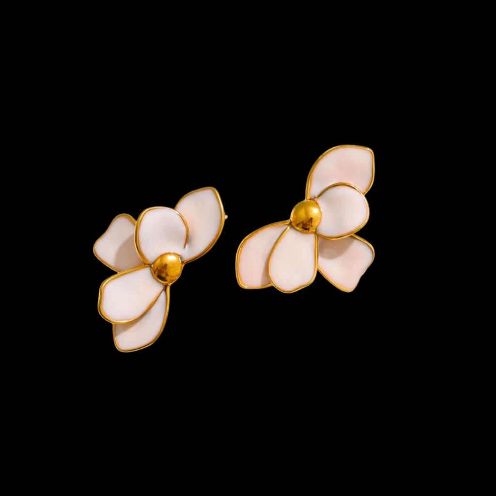 Unheard Of - Clouds Earrings Anting Wanita Anti Karat Stainless 18k Gold Plated Aksesoris Fashion Wanita Korea