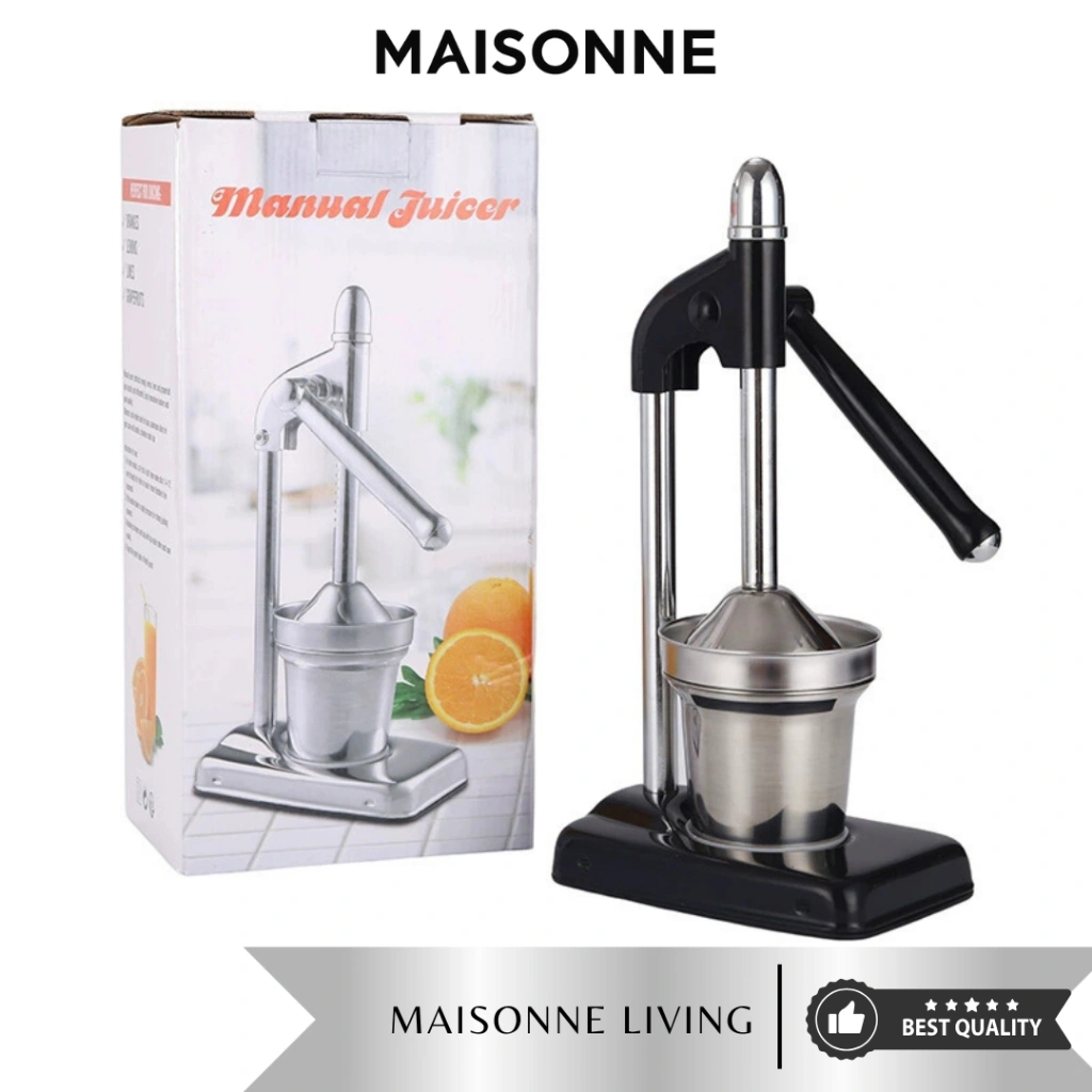 MAISONNE Alat Perasan Jeruk Manual Besi Tebal Hand Fruit Juicer