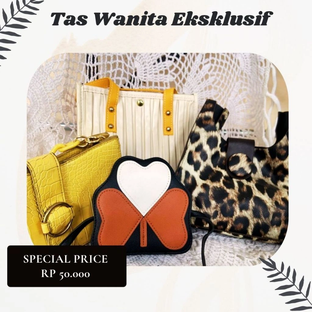 Tas Wanita Eksklusif Tas Kerja Wanita Tas Bahu Tas Selempang