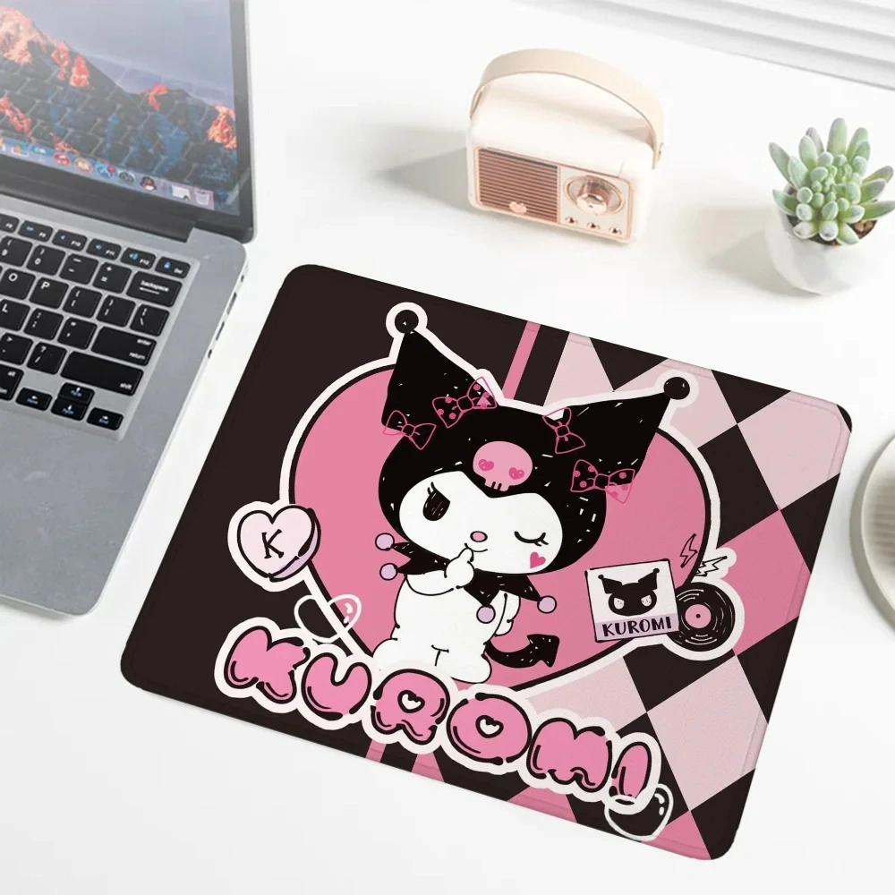Mouse Pad Motif Kuromi Anti-slip Rubber Mousepad