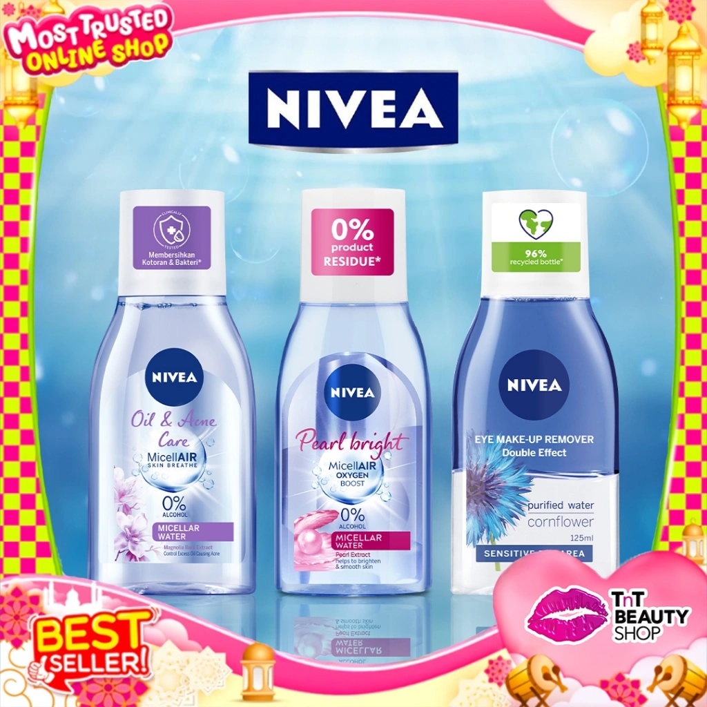 Nivea Micellar Water Pearl White | Hydration | Black EXPERT | TnT Beauty Shop