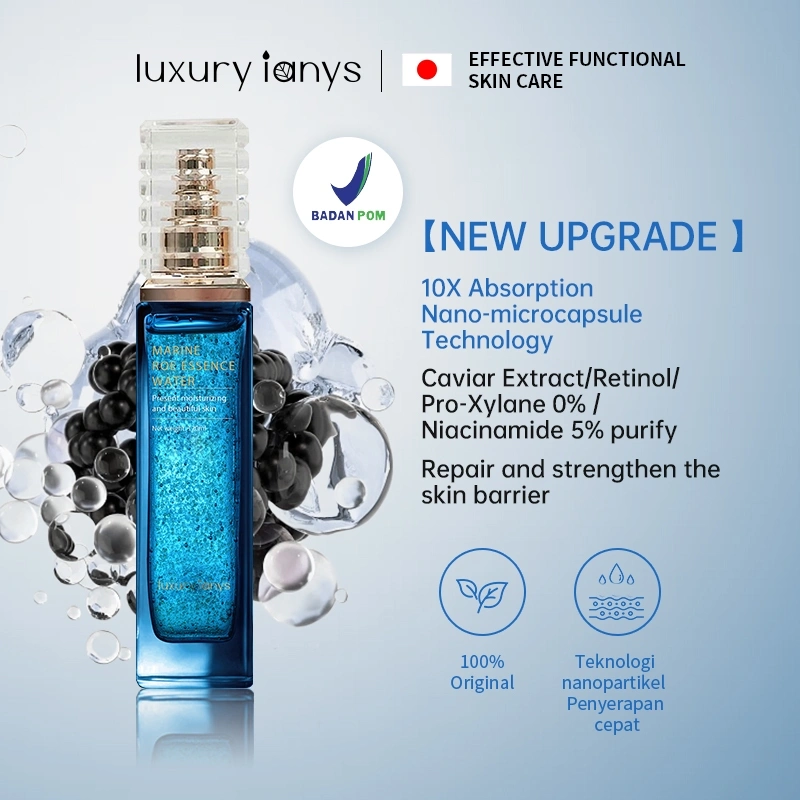 Luxury ianys Eksfoliasi Wajah Acnes Badan Exfoliating Hydrating Toner Wajah Acner Glowing Barrie Anti-Aging Brightening Whitening Barrier Untuk Semua Jenis KulitKulit Sensitif kulit Kusam Kering Kerutan Pelembab Tahan Lama Keseimbangan Minyak AirIanys