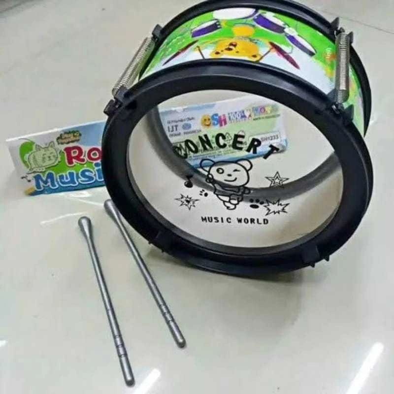 Mainan Jazz Drum Single Alat Musik Anak - Mainan Drum Anak Murah - Drum Mini Anak SH 1233